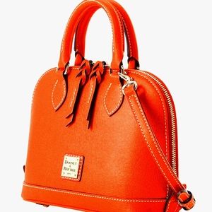 Orange Dooney and Bourke purse